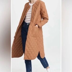 BB DAKOTA by STEVE MADDEN | Quilt for Speed Coat in Dark Camel Size Large